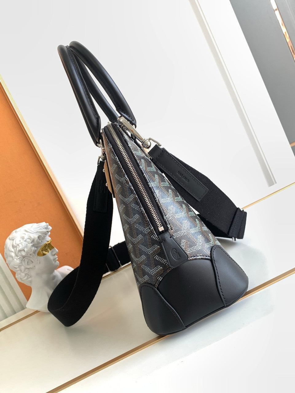 Goyard Vendôme PM Bag Black Goyard