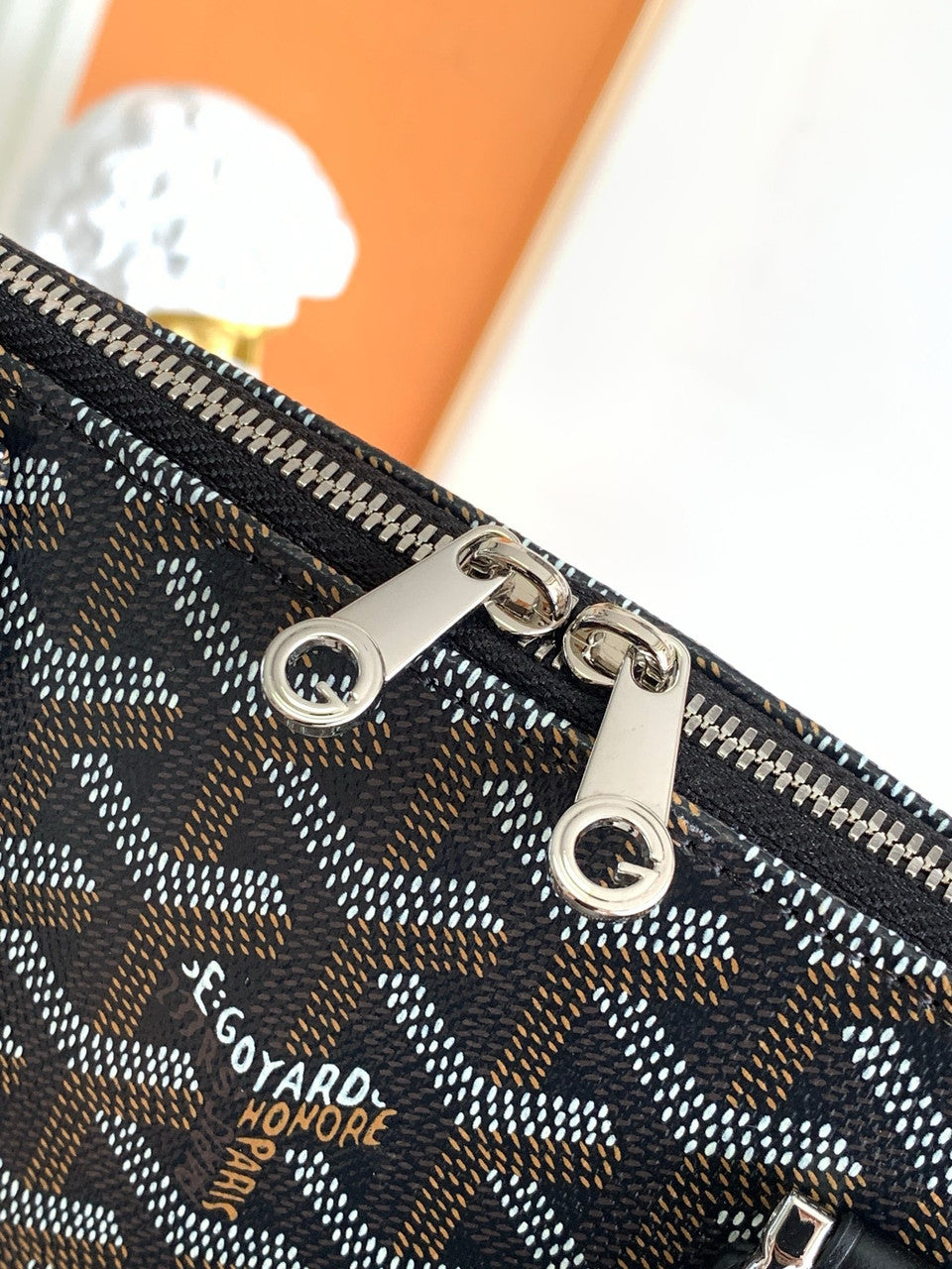 Goyard Vendôme PM Bag Black Goyard