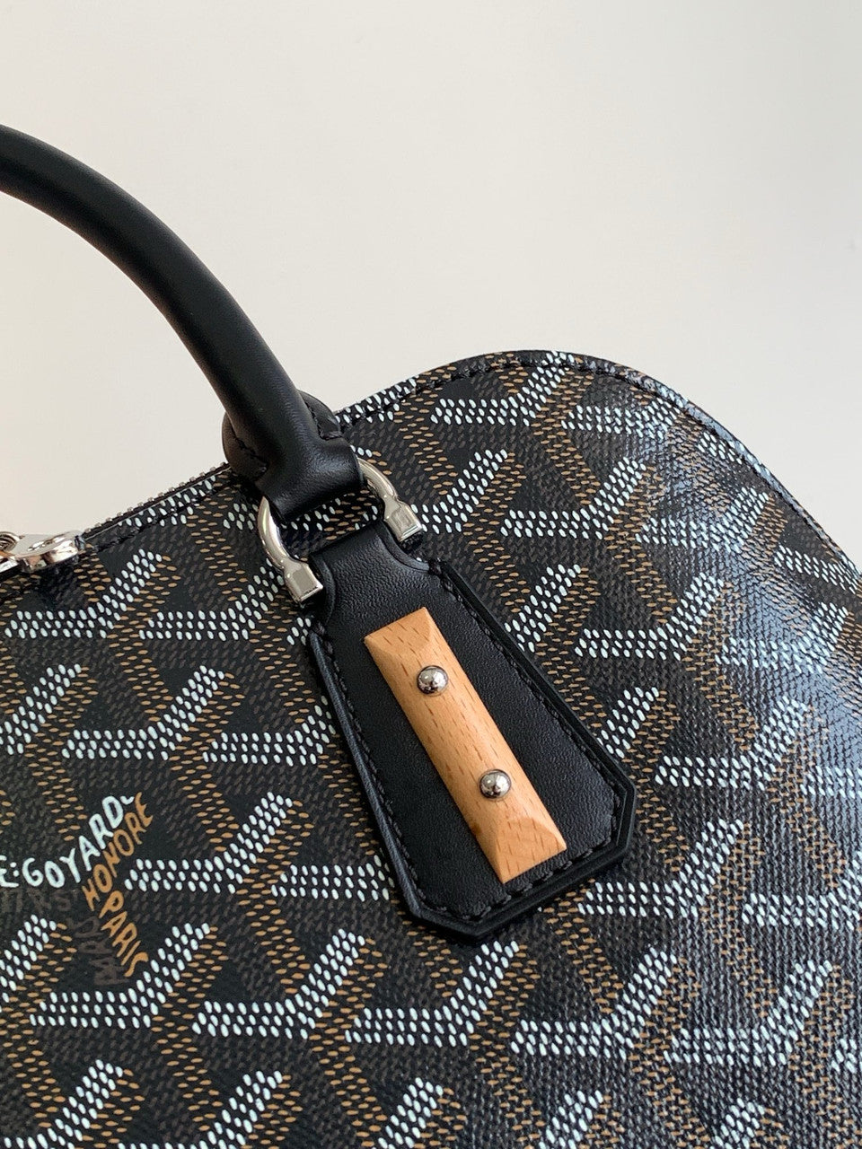 Goyard Vendôme PM Bag Black Goyard