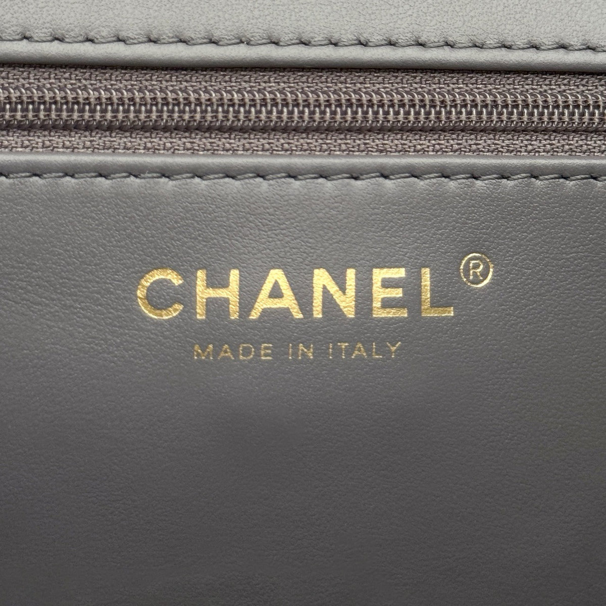 Chanel Kelly Mini Shopping Bag Grey