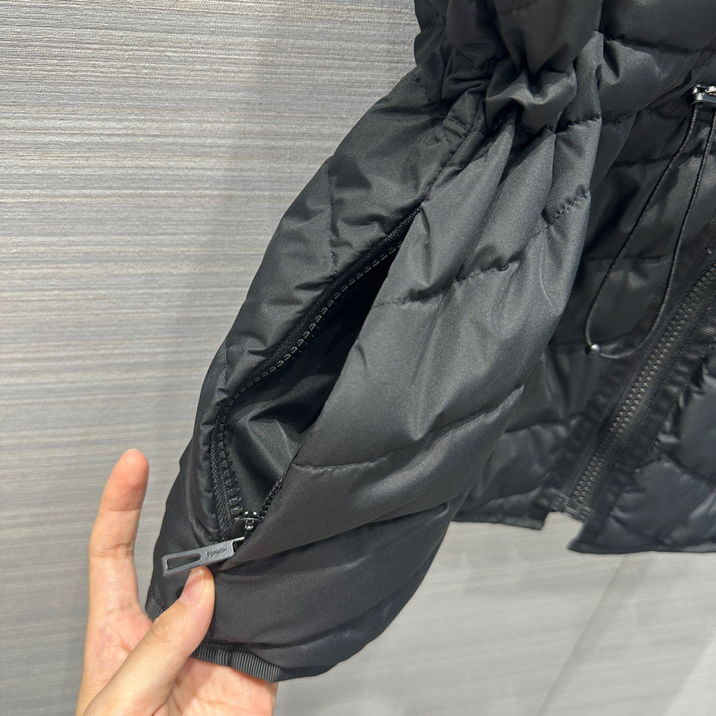 Hermès Long quilted vest