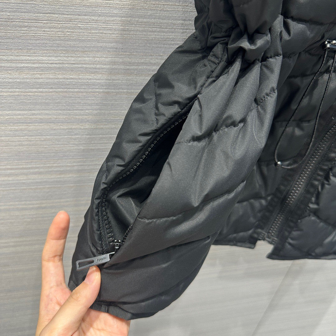 Hermès Long quilted vest