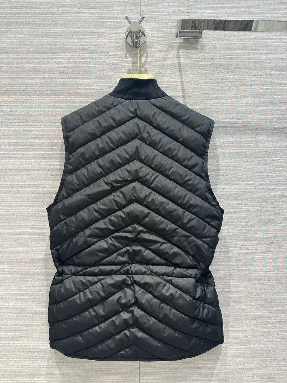 Hermès Long quilted vest