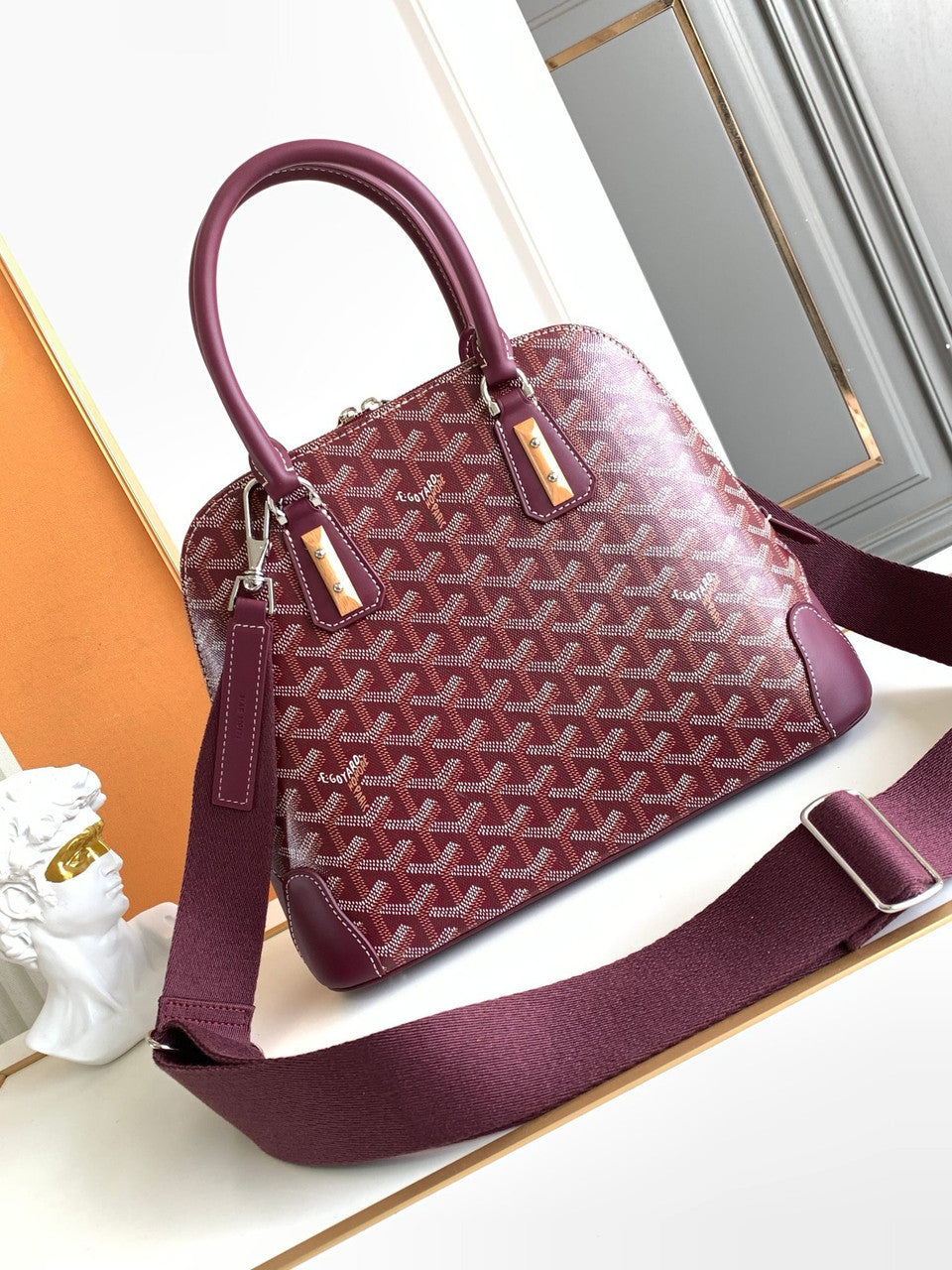 Goyard Vendôme PM Bag Red Goyard