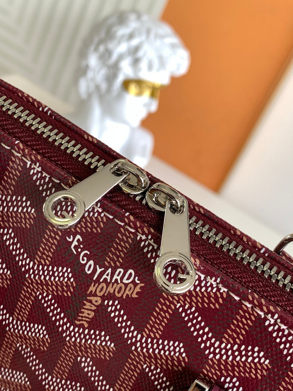 Goyard Vendôme PM Bag Red Goyard