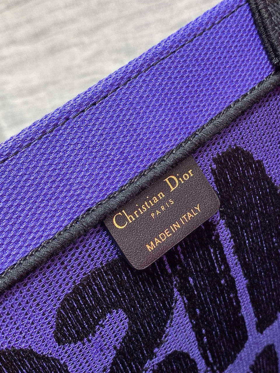Christian Dior Large Dior Book Tote Miss Dior Graffiti Embroidery  Pink