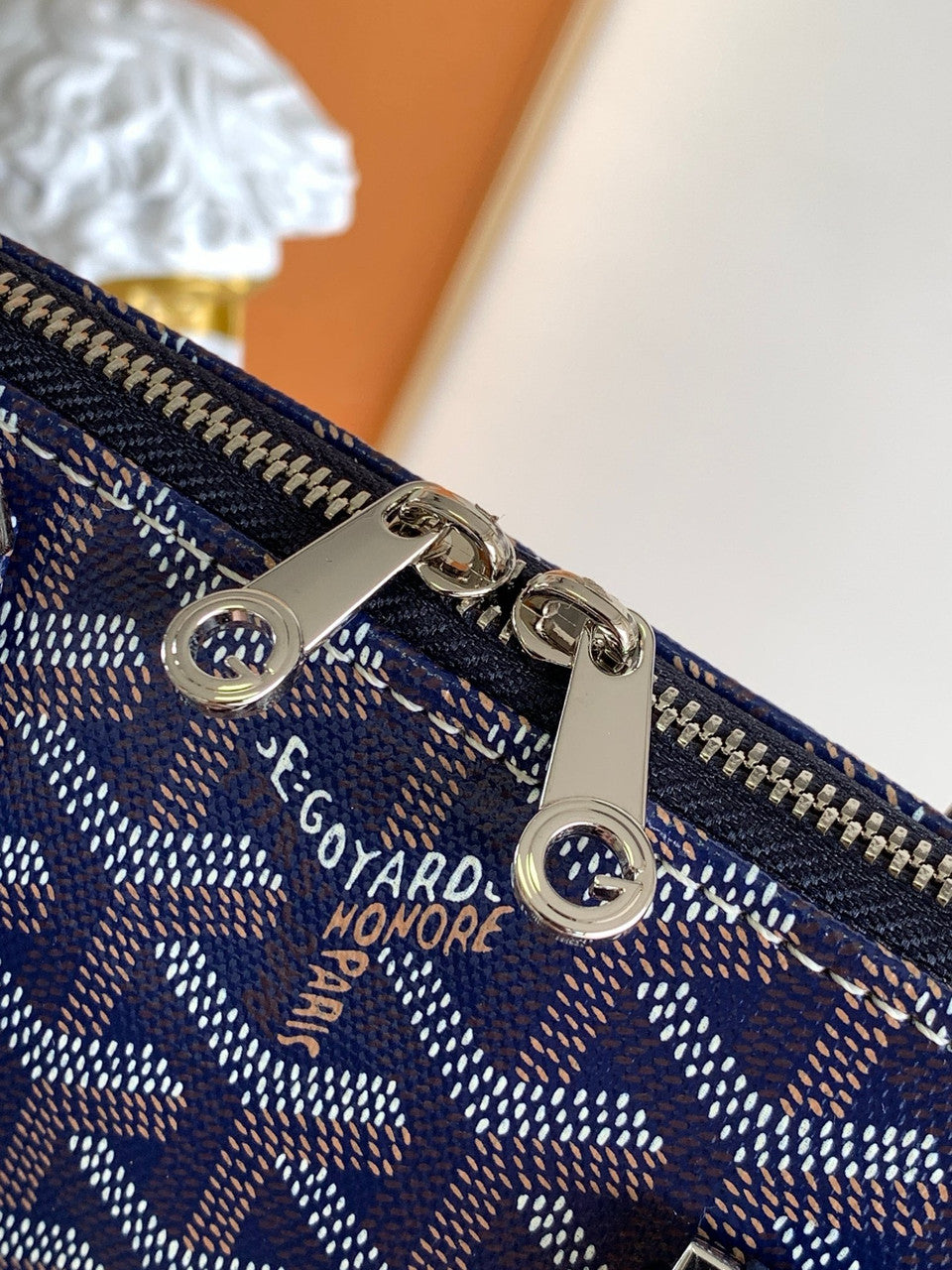Goyard Vendôme PM Bag Blue Goyard