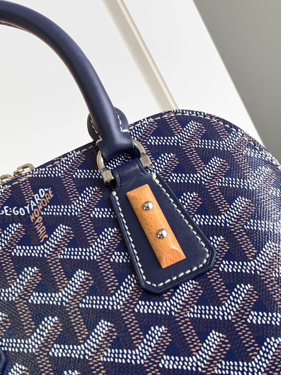 Goyard Vendôme PM Bag Blue Goyard