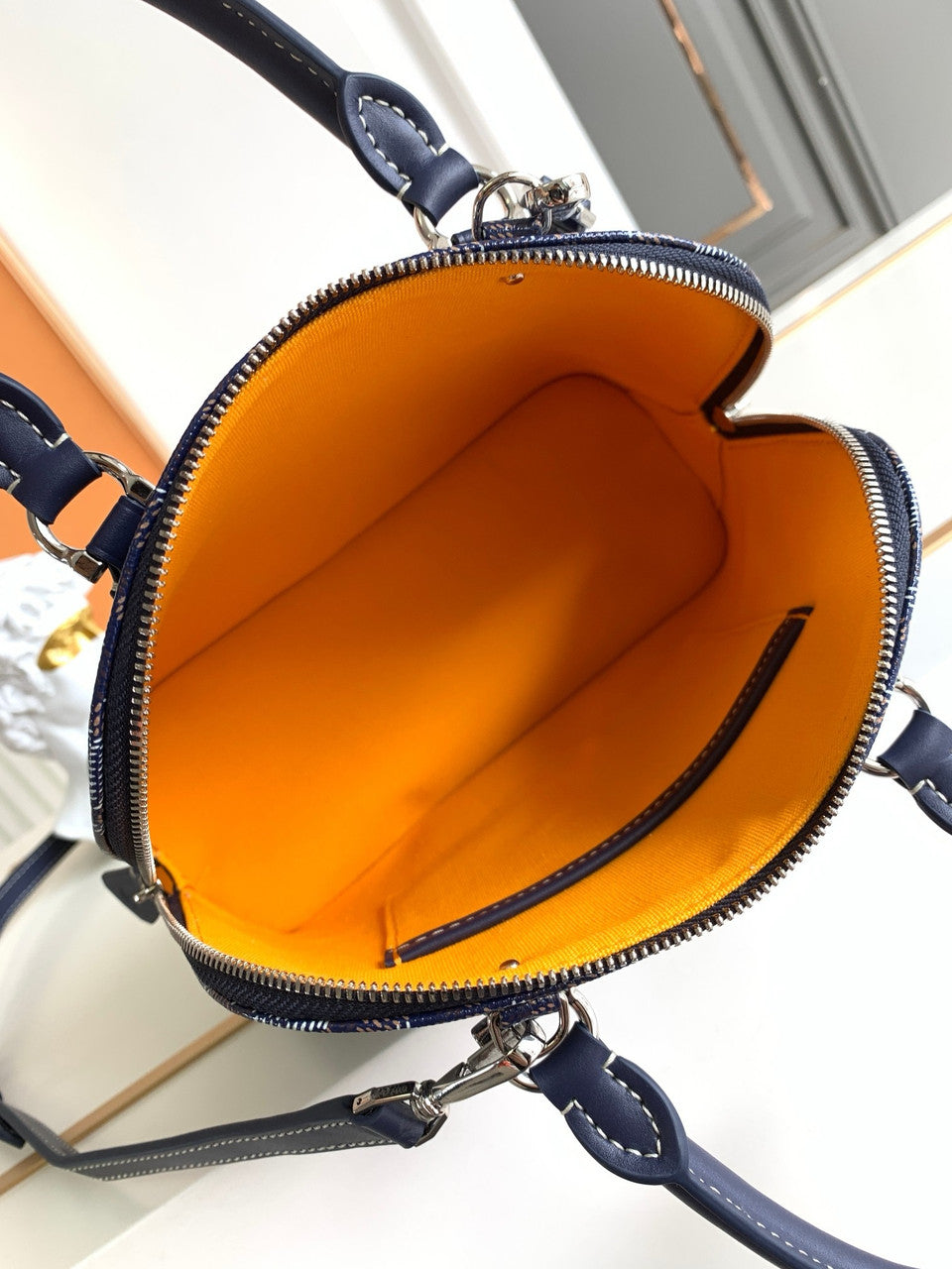 Goyard Vendôme PM Bag Blue Goyard