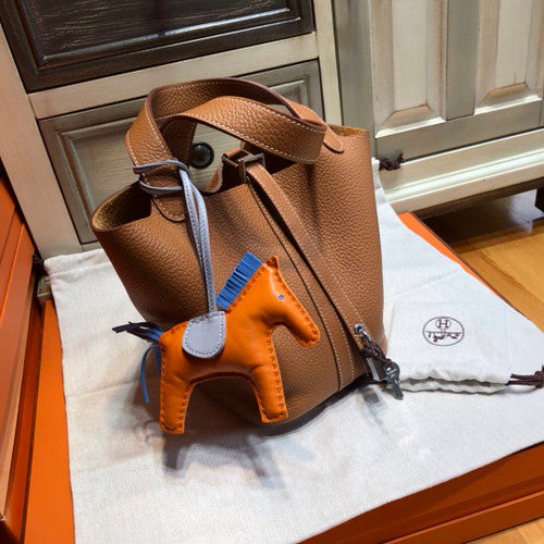 Hermes Gold Picotin Lock 18 Togo Leather Bag