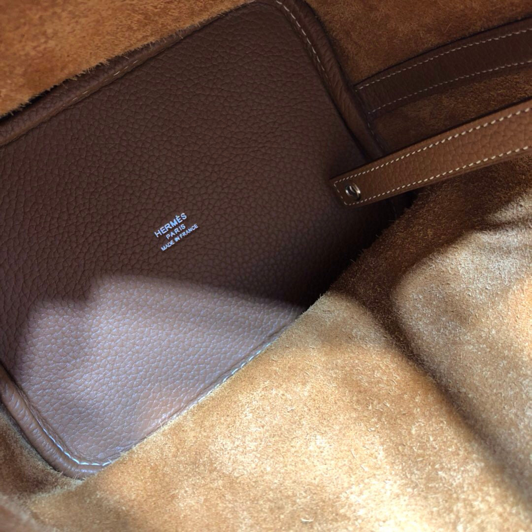 Hermes Gold Picotin Lock 18 Togo Leather Bag
