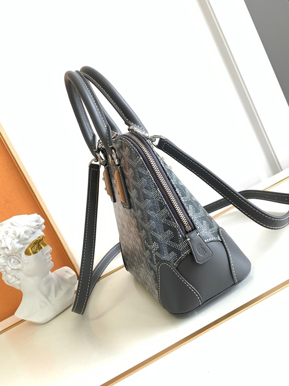 Goyard Vendôme PM Bag Grey Goyard