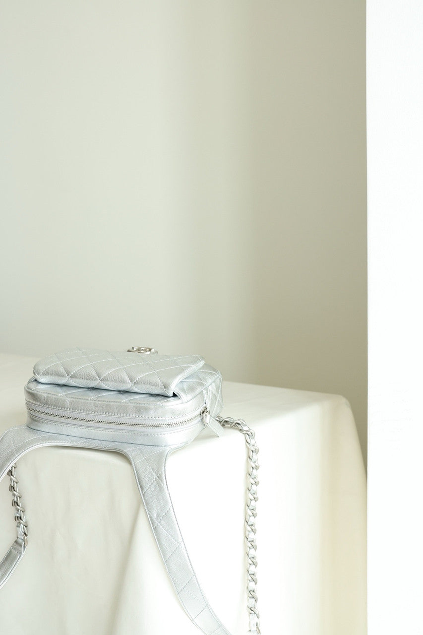 Chanel Metallic Lambskin BACKPACK 2024