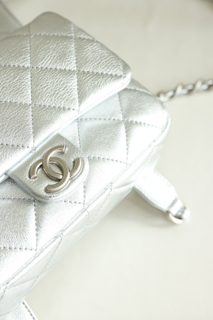 Chanel Metallic Lambskin BACKPACK 2024