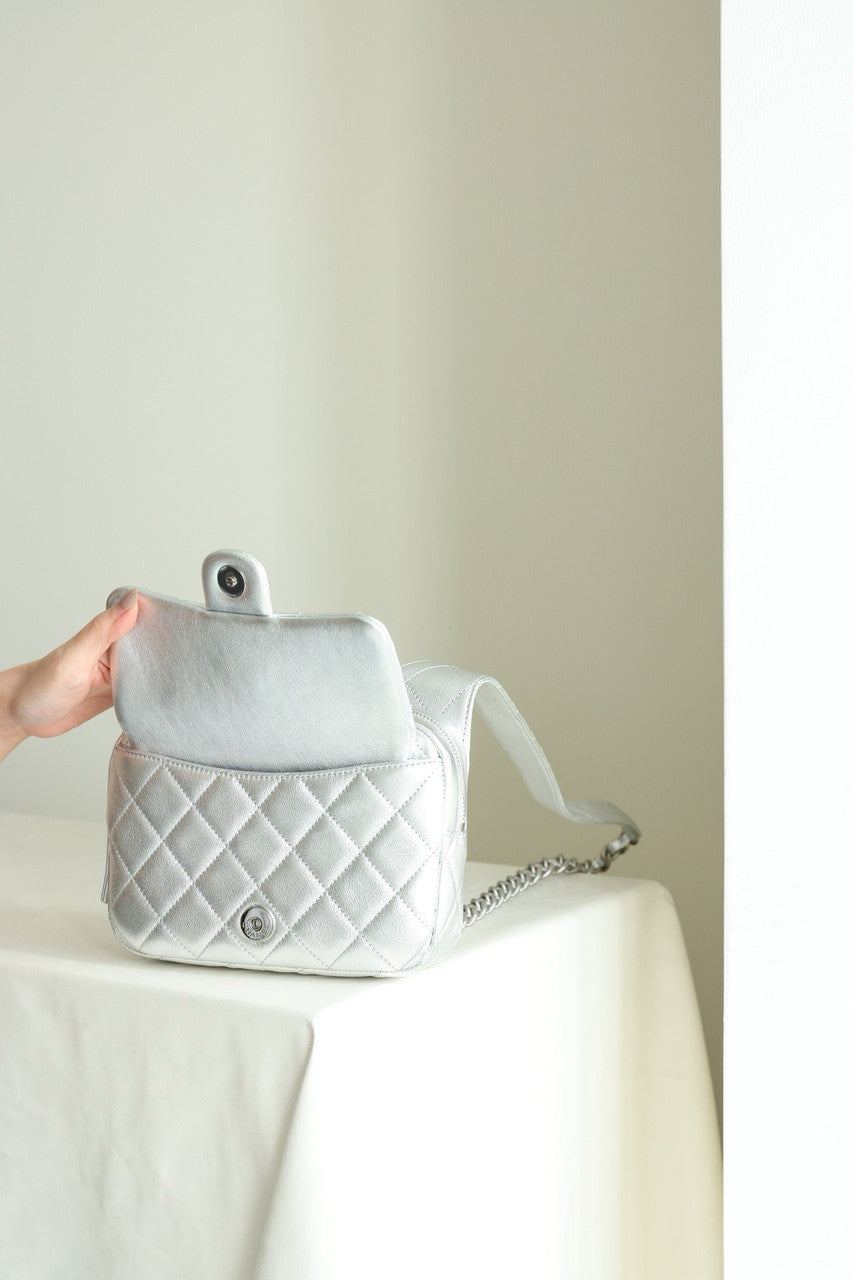 Chanel Metallic Lambskin BACKPACK 2024