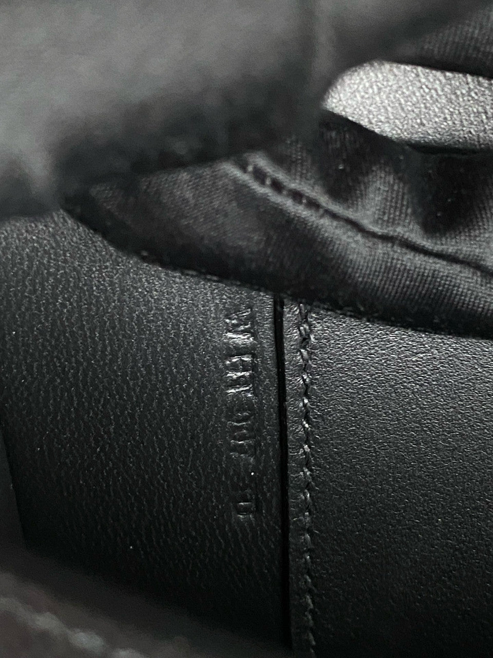 Hermès Black Epsom Della Cavalleria Elan Bag Palladium Hardware