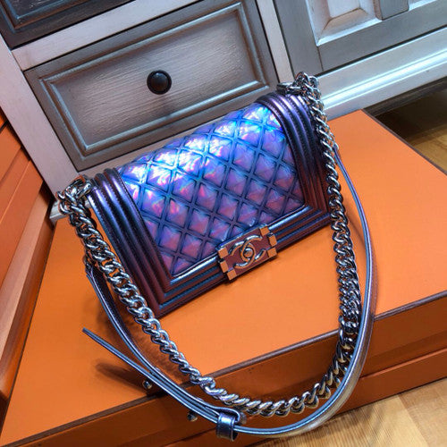 CHANL Small PVC BOY CHANEL Handbag
