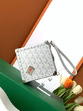 Goyard Dé Trunk Bag Metallic Silver Goyard