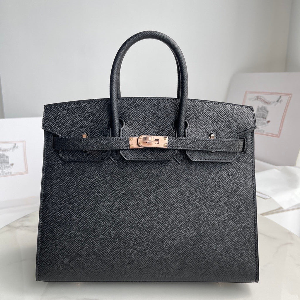 Hermes Birkin 25 Sellier Epsom Leather Gold Hardware