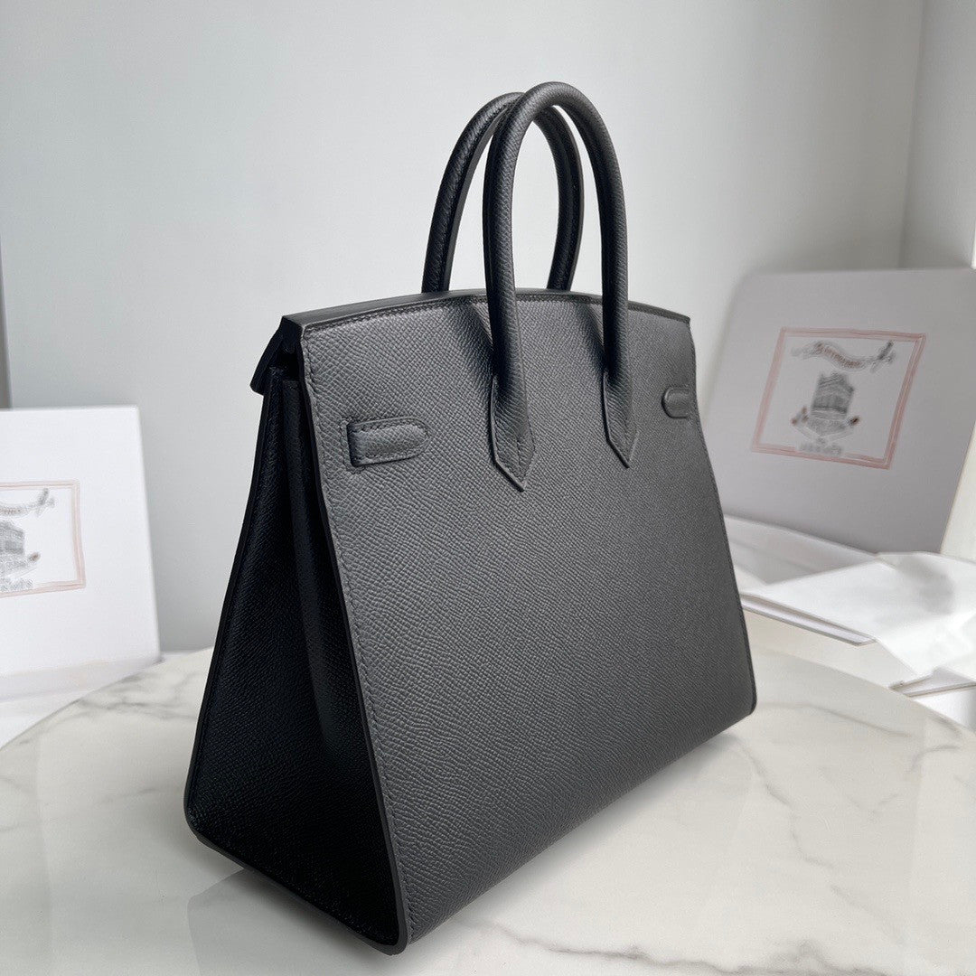 Hermes Birkin 25 Sellier Epsom Leather Gold Hardware