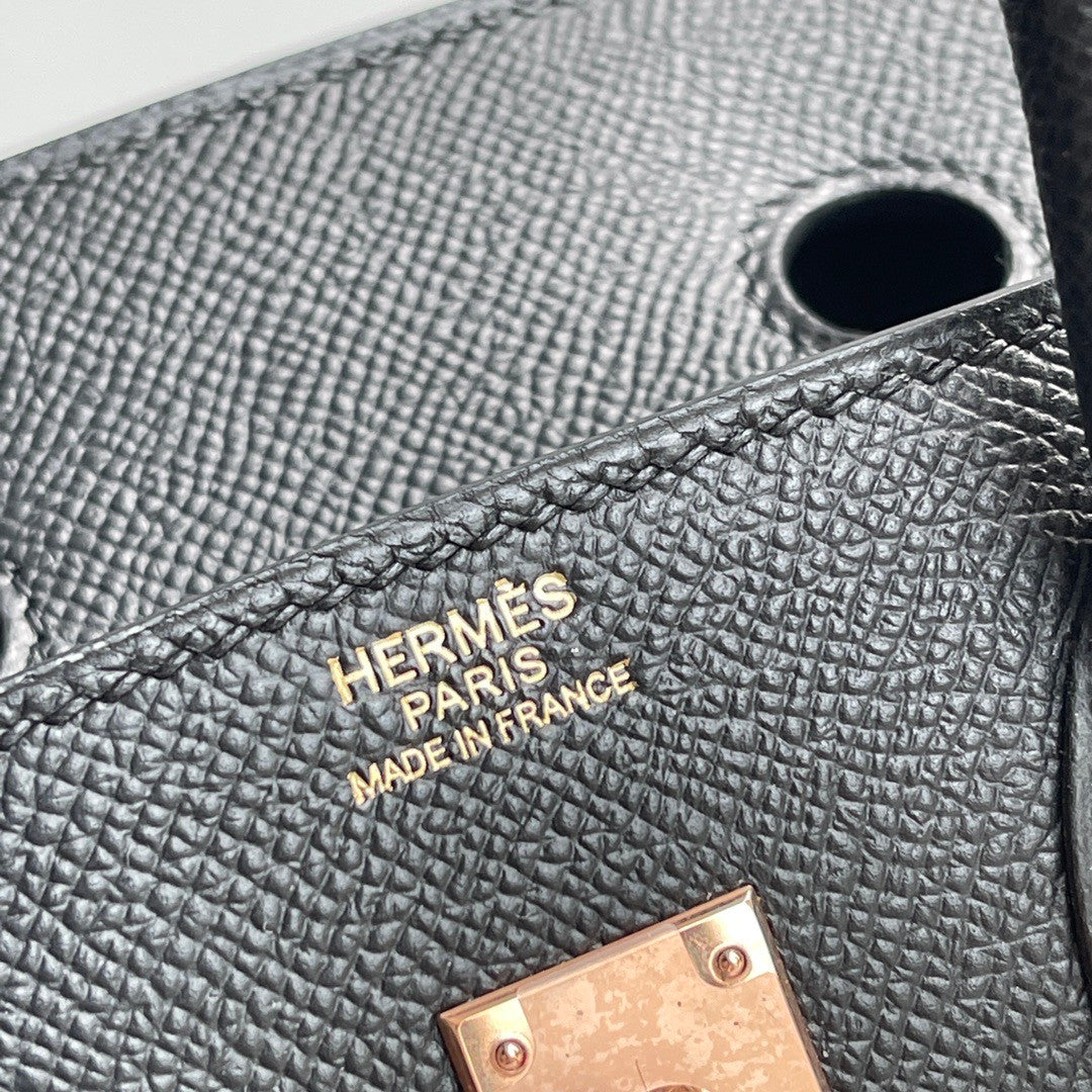 Hermes Birkin 25 Sellier Epsom Leather Gold Hardware