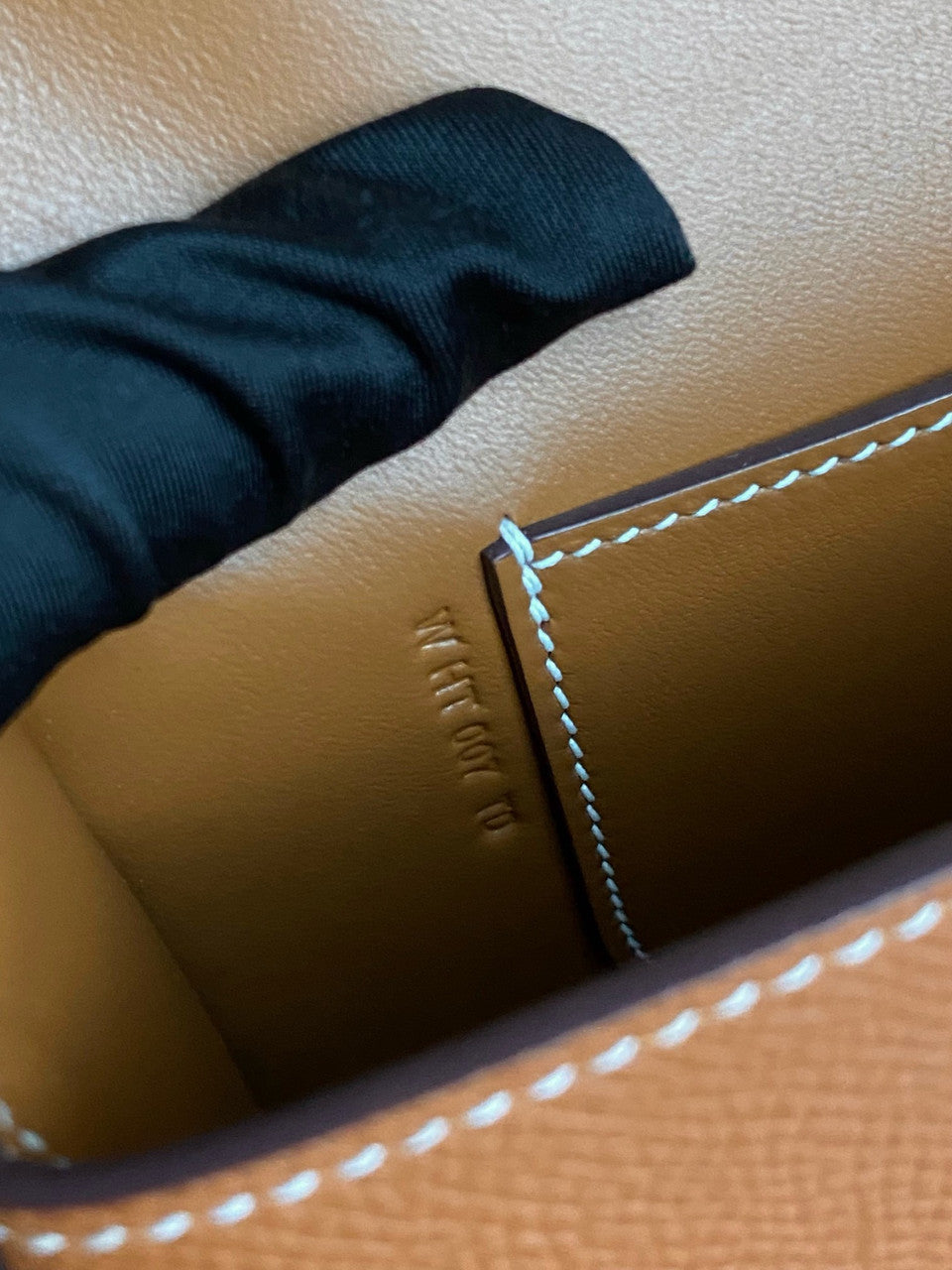 Hermès Gold  Epsom Della Cavalleria Elan Bag Palladium Hardware