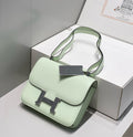 Hermès Constance 1-24 Vert Fizz Epsom Palladium Hardware