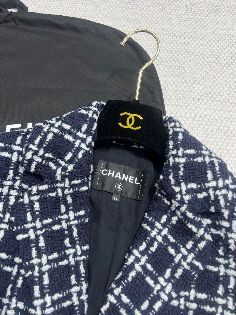 CHANEL Wool & Silk Tweed JACKET