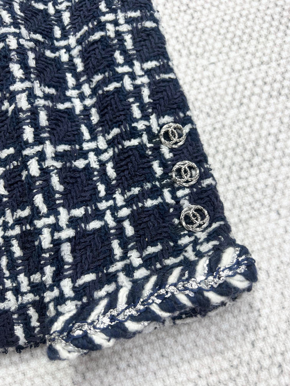 CHANEL Wool & Silk Tweed JACKET
