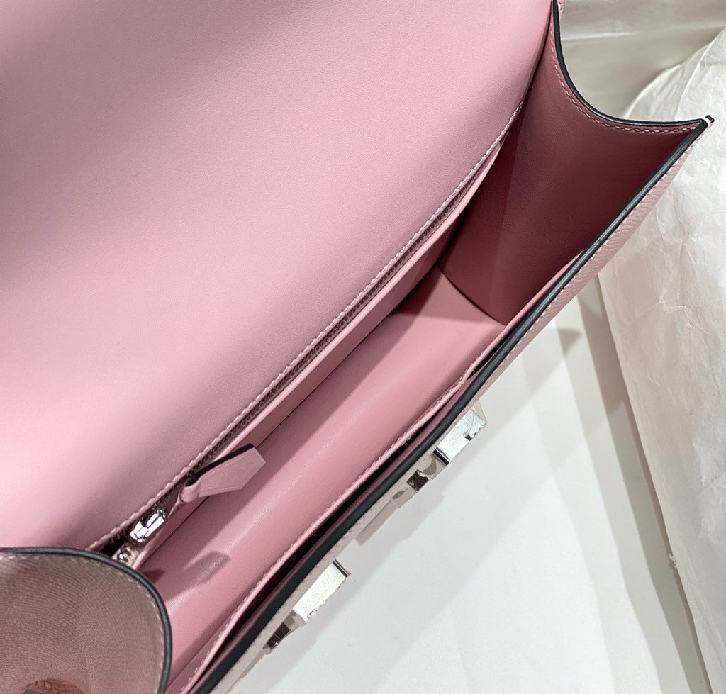 Hermès Constance 1-24 Pink Sakura Epsom Palladium Hardware