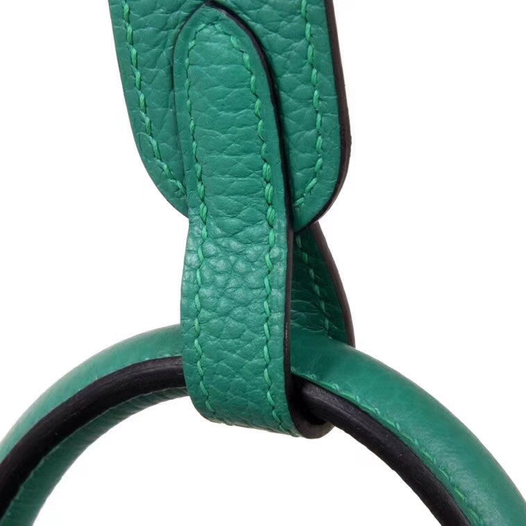 Hermes U4 Vert Vertigao  Lindy 30 Togo Palladium Hardware