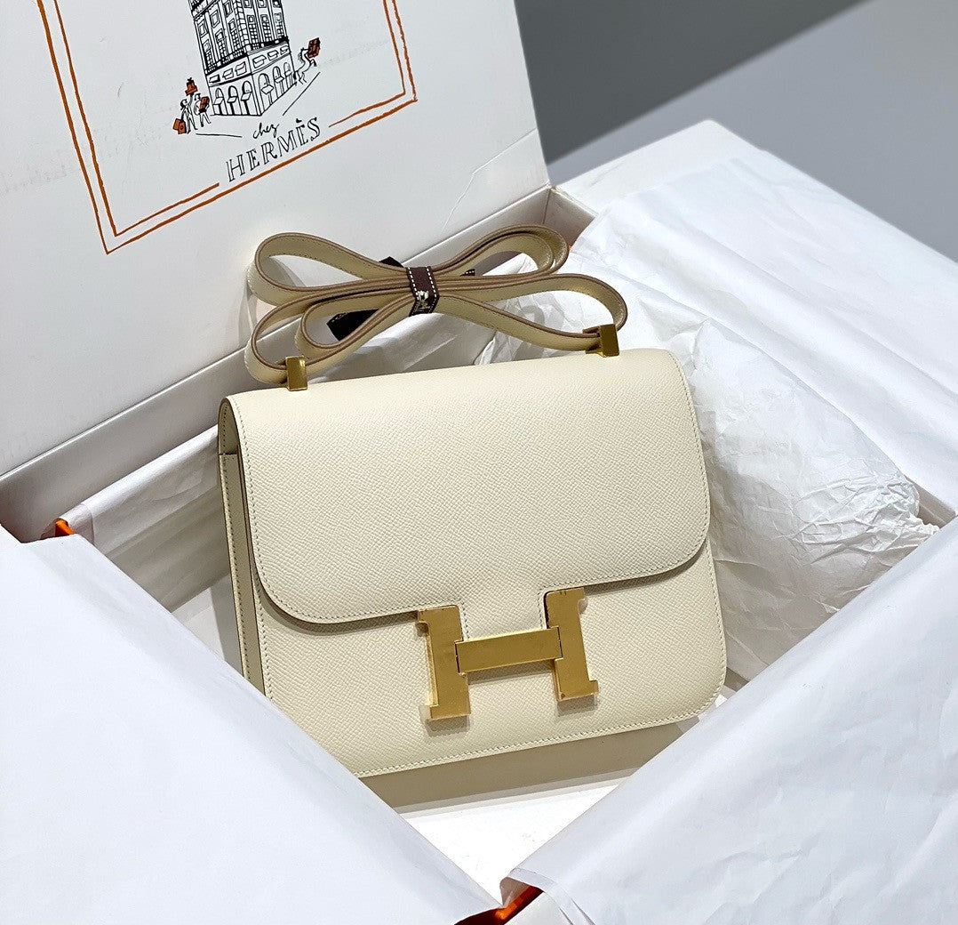 Hermès Constance 1-24 Nata Epsom Gold Hardware