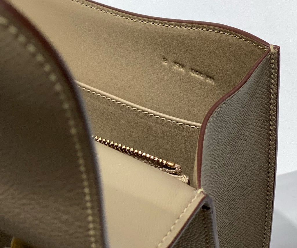Hermès Constance 1-24 Etoupe Epsom Gold Hardware