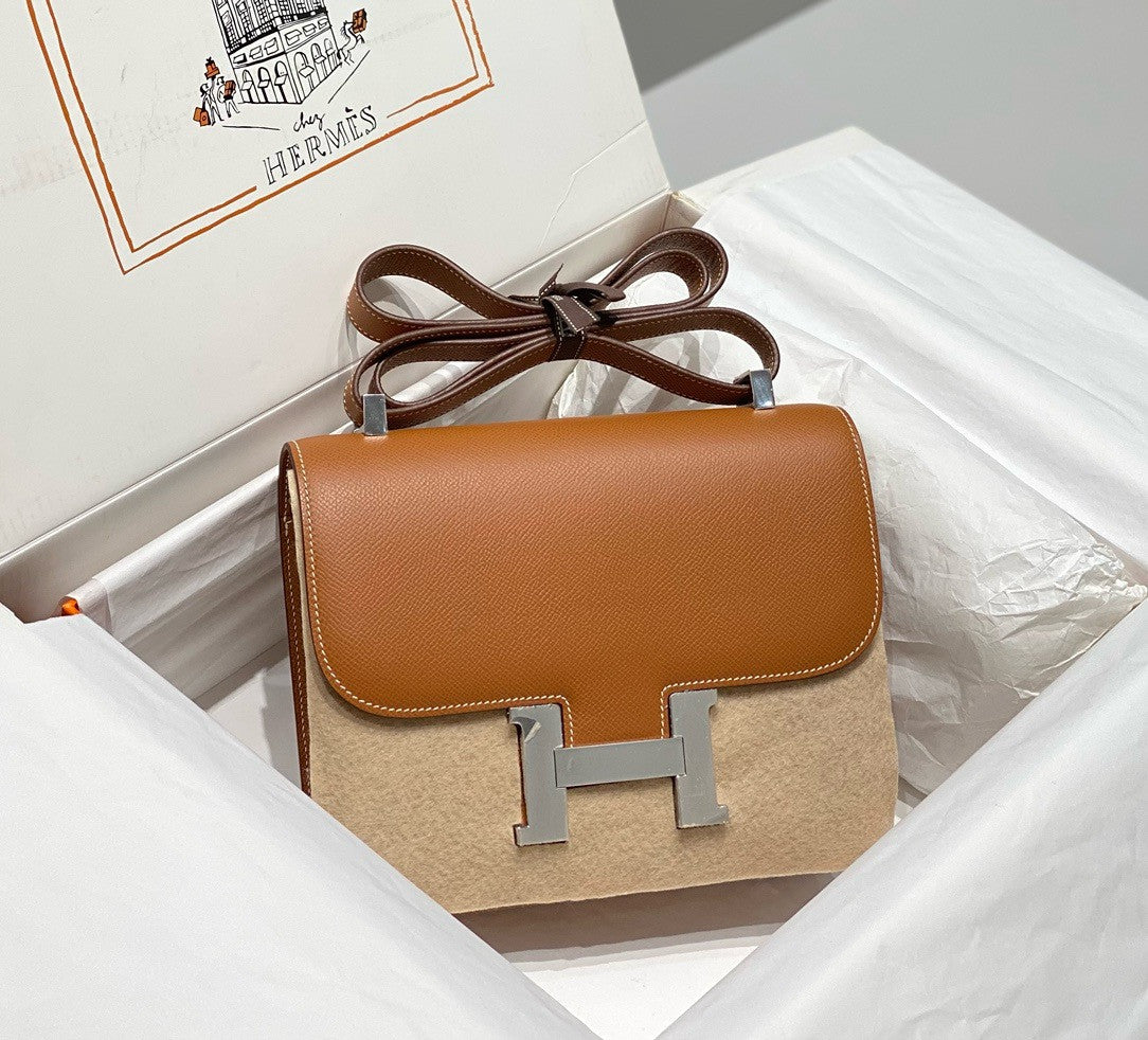 Hermès Constance 1-24 Gold Epsom Palladium Hardware