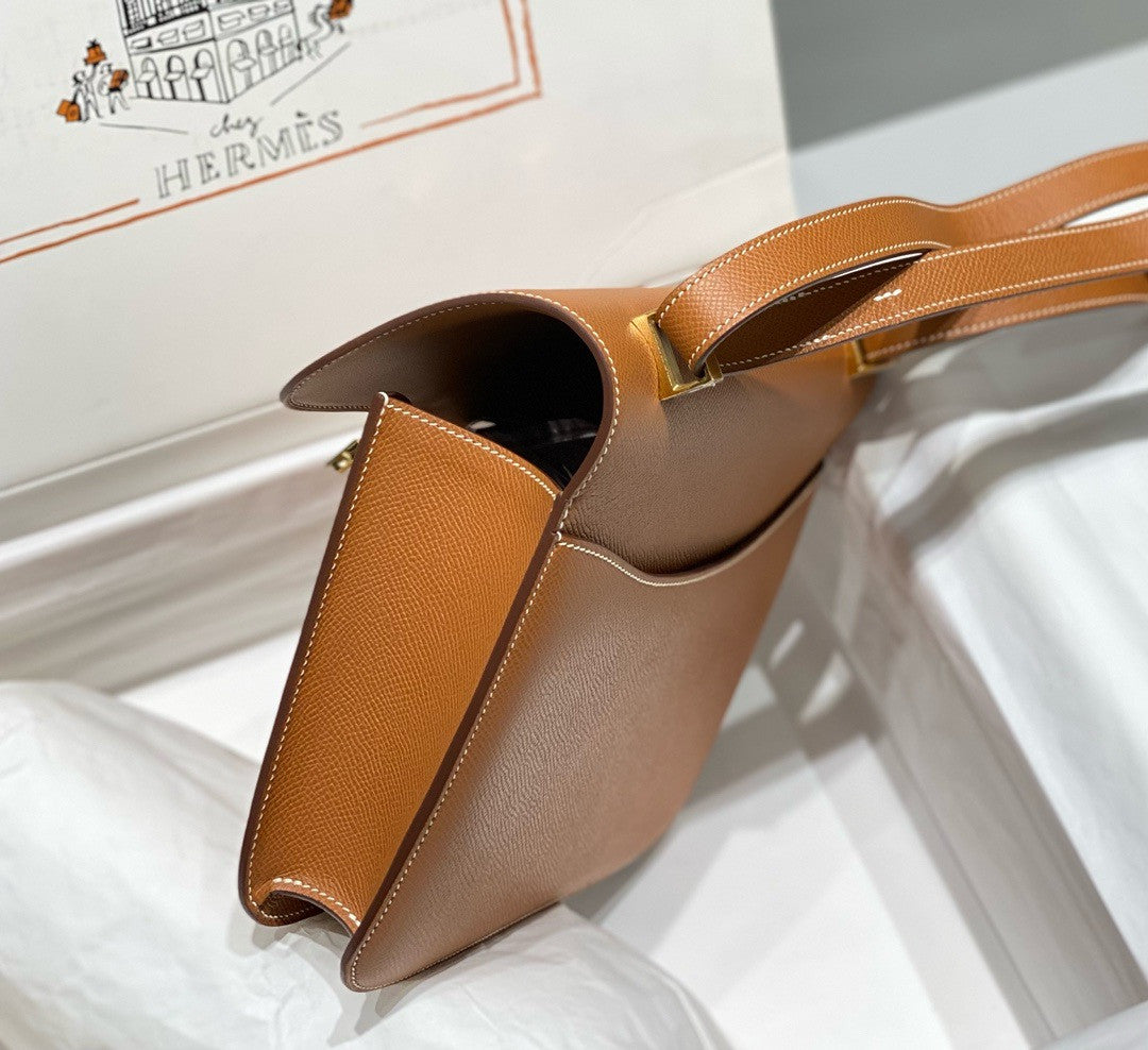 Hermès Constance 1-24 Gold Epsom Gold Hardware