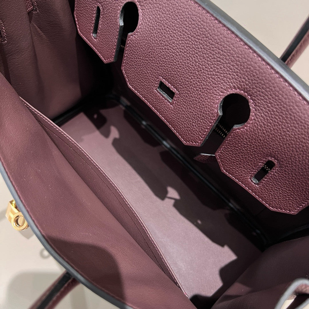 Hermès Roulis Birkin 30 cm Togo Leather Gold Hardware