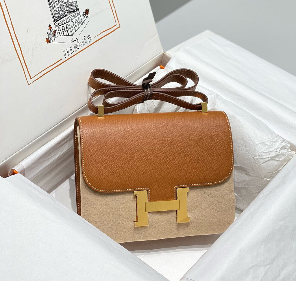 Hermès Constance 1-24 Gold Epsom Gold Hardware