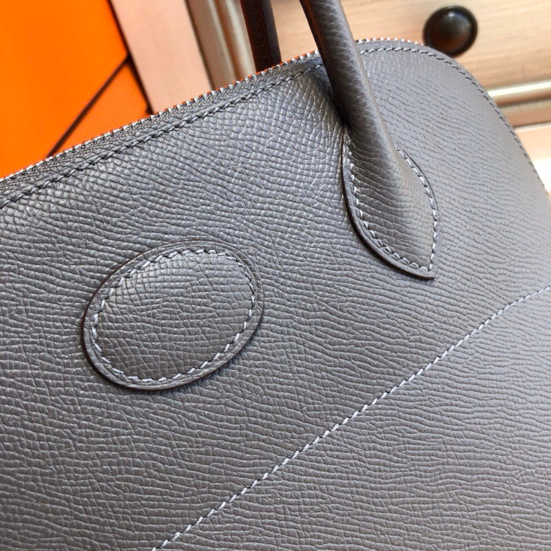 Hermes 18 Etoupe Bolide 27cm Bag Epsom Leather