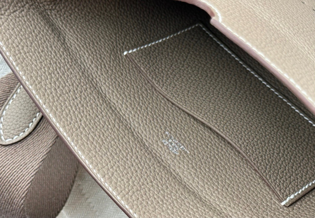 Hermès Vide poche bag Etoupe