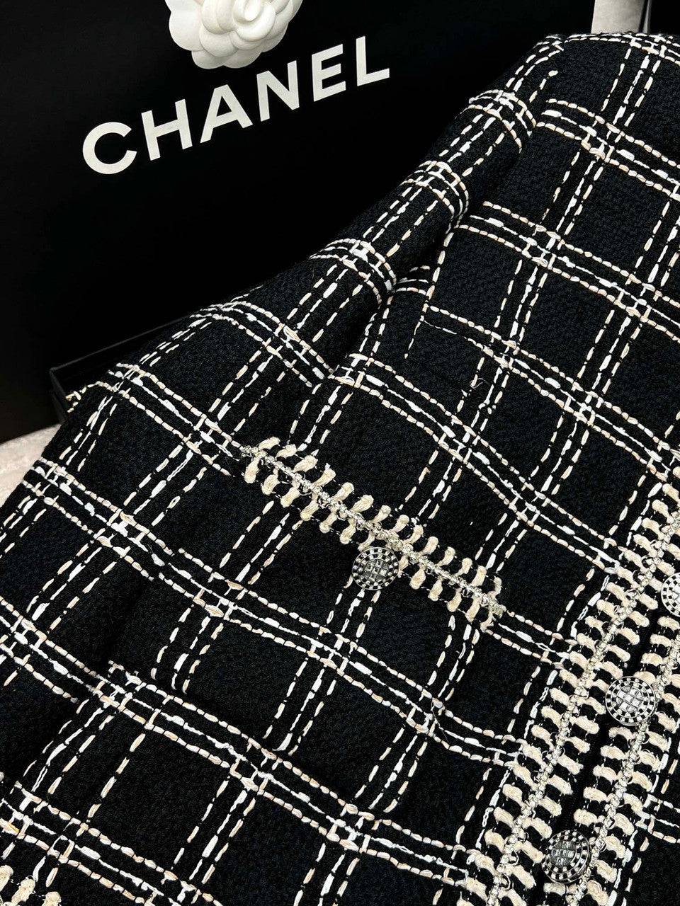 Chanel Cruise 2023  Cotton Tweed Dress