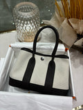 HERMÈS GARDEN PARTY MINI TOTE BLACK Hermes