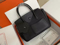 Hermès Birkin 30 Sellier en Désordre Black Togo and Swift Palladium Hardware