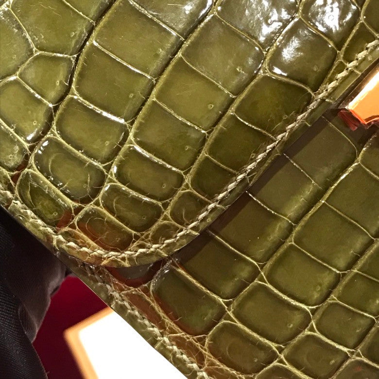 Hermes  Canopee V6Constance 18 Crocodile Niloticus