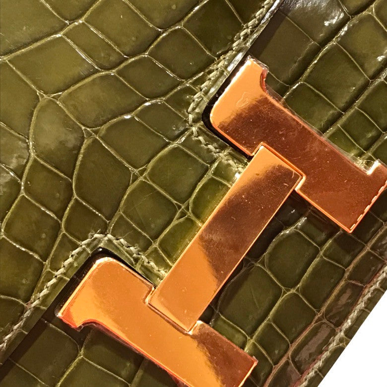 Hermes  Canopee V6Constance 18 Crocodile Niloticus
