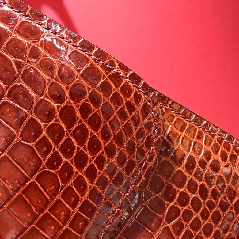 Hermes 31 Miel Constance 18 Crocodile Porosus