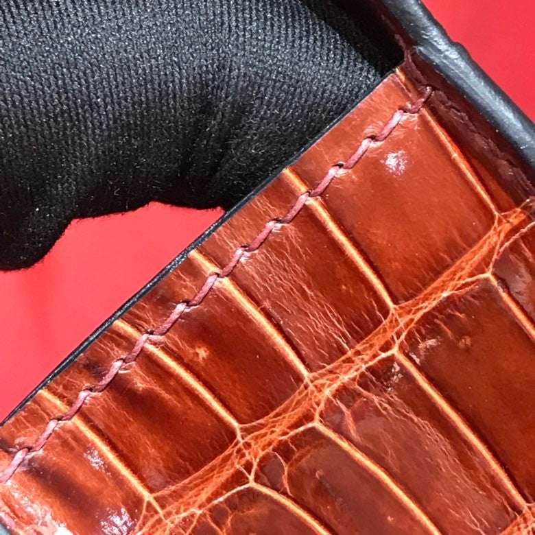 Hermes 31 Miel Constance 18 Crocodile Porosus