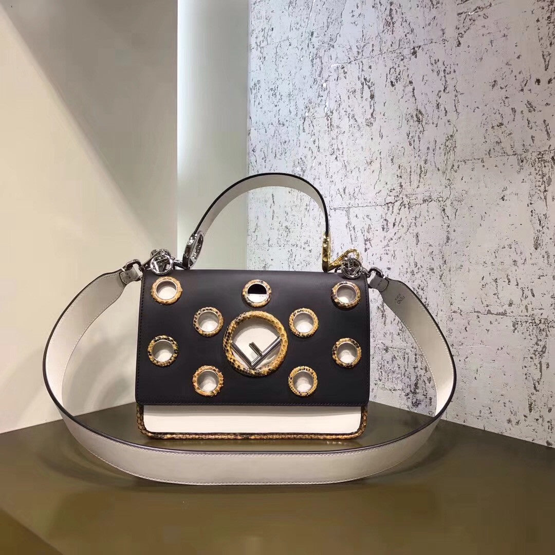 Fendi Exotic multicolour leather bag