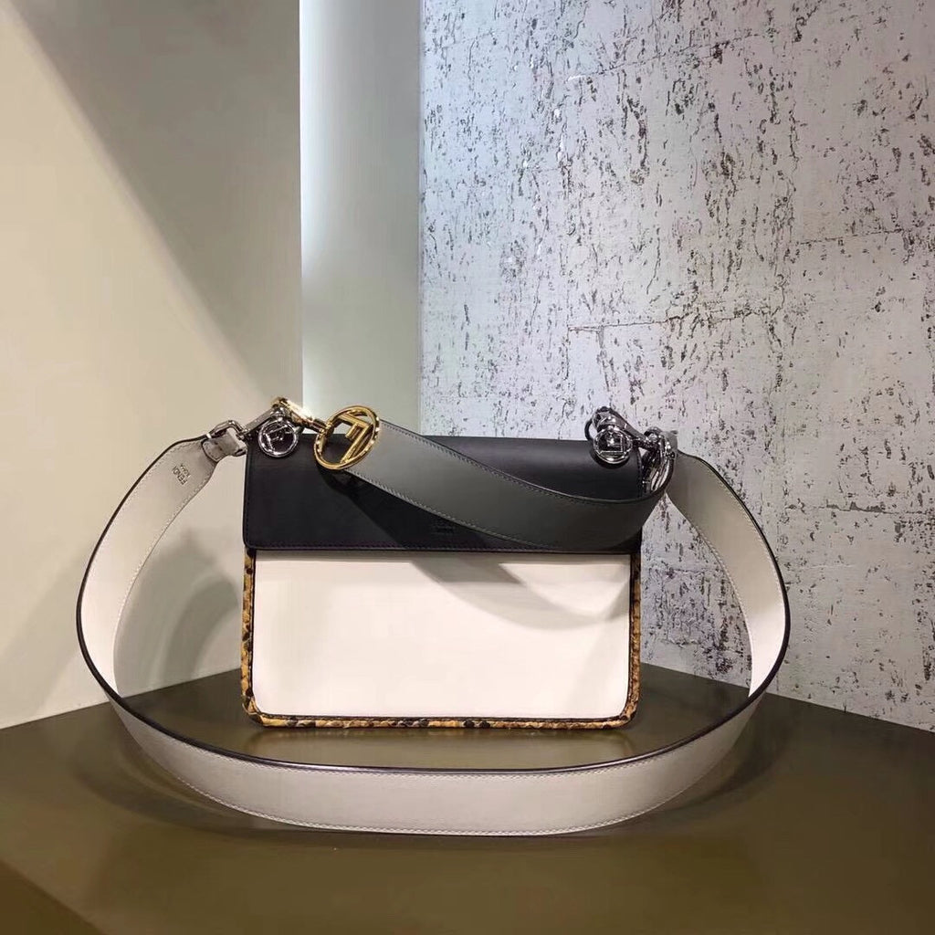 Fendi Exotic multicolour leather bag