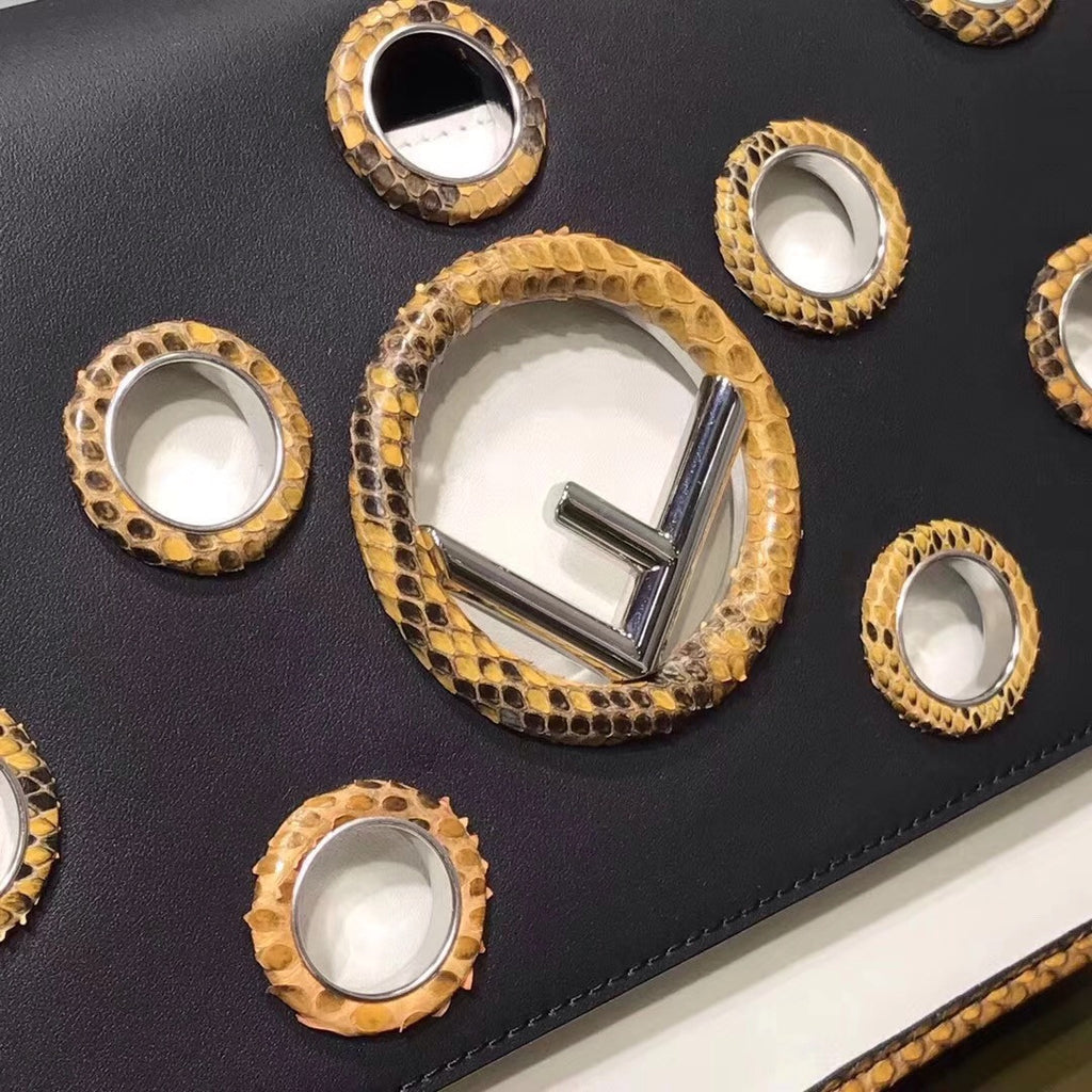 Fendi Exotic multicolour leather bag