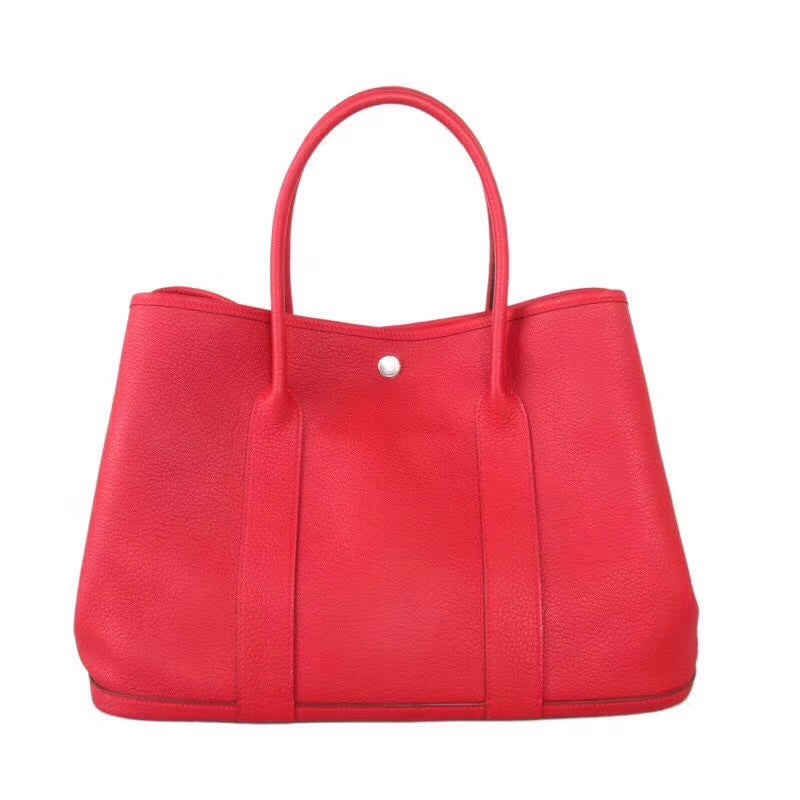 Hermes Garden Party 30 bag Red Tomato
